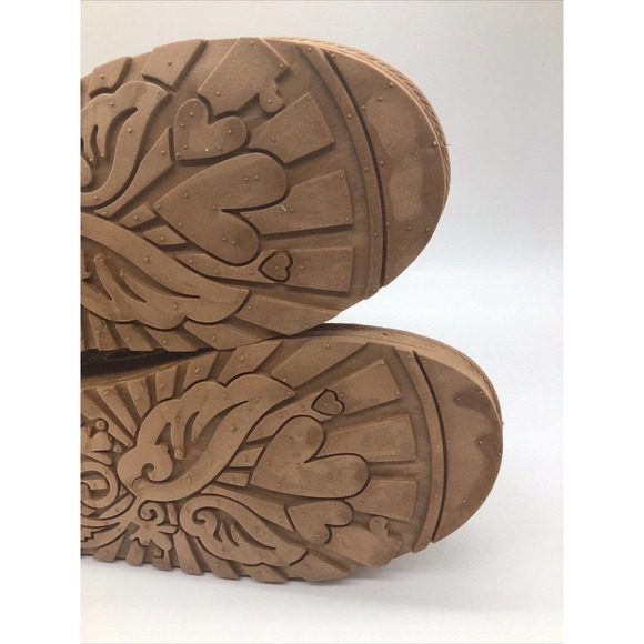 Dafulang N'Polar Women's Brown Faux Suede/Fur Boots Sz. 8.5M/EU 39 - Picture 14 of 15